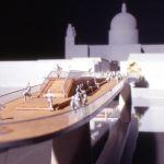 Model view of bridge deck