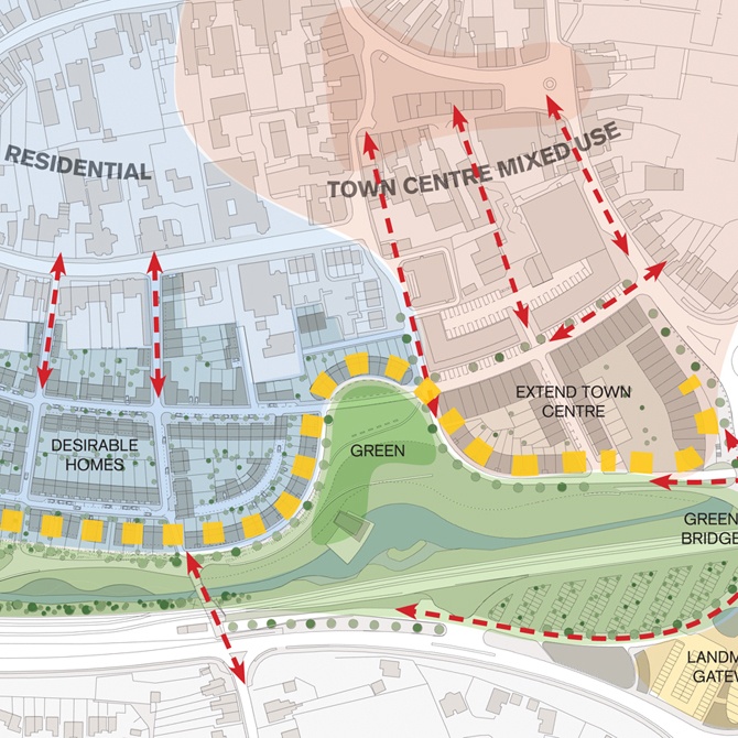 Masterplan summary drawing by MB